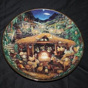 Away In A Manger Biblical Scenes By Bill Bell